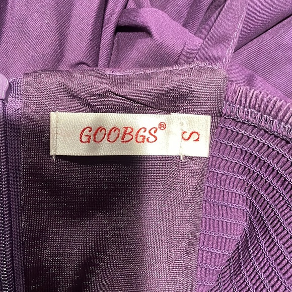 Purple A-Line Dress Small - Picture 3 of 3